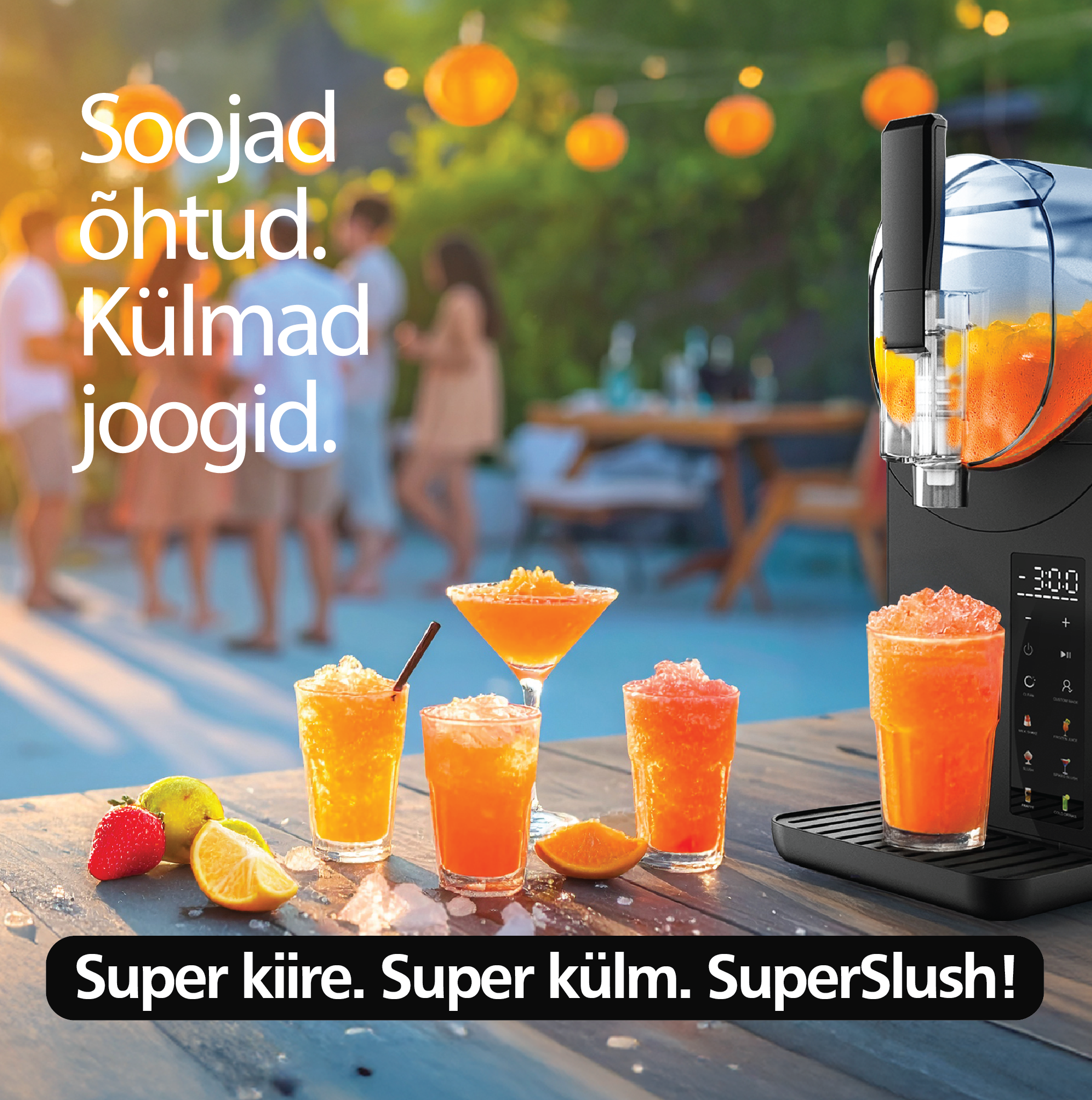 Jääjoogimasin SuperSlush Seeger