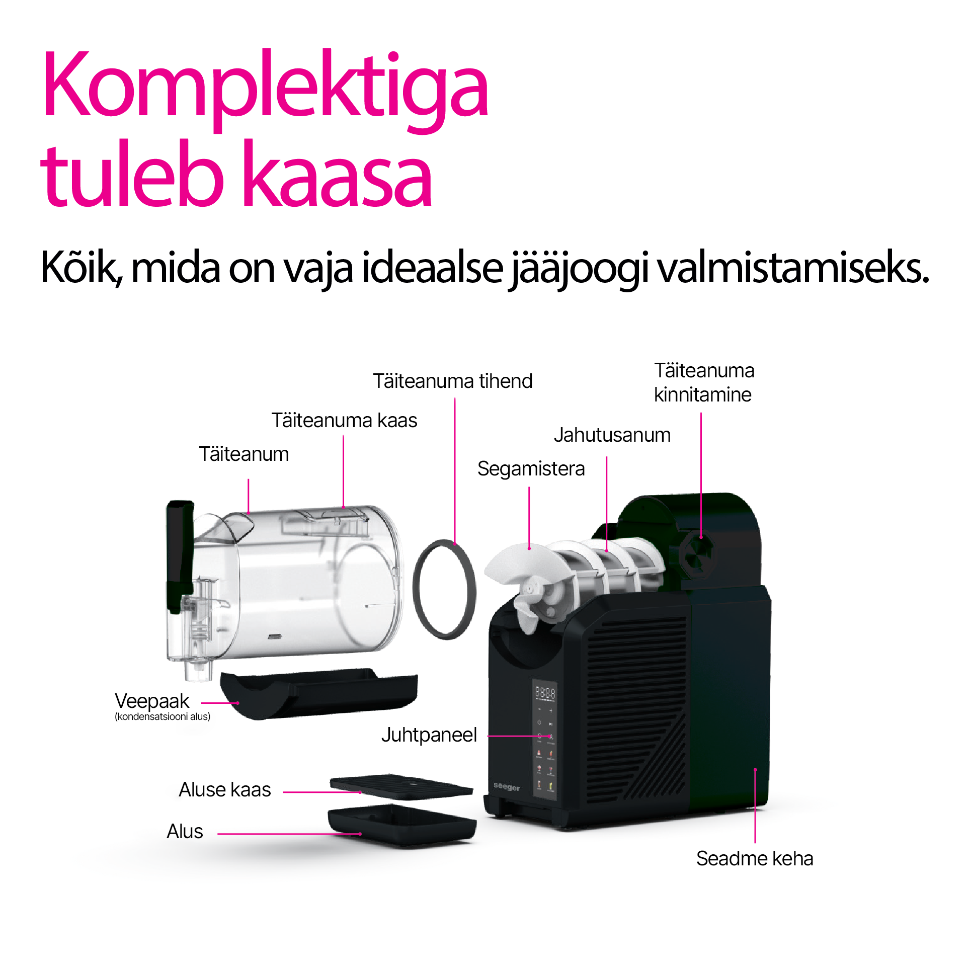 Jääjoogimasin SuperSlush Seeger